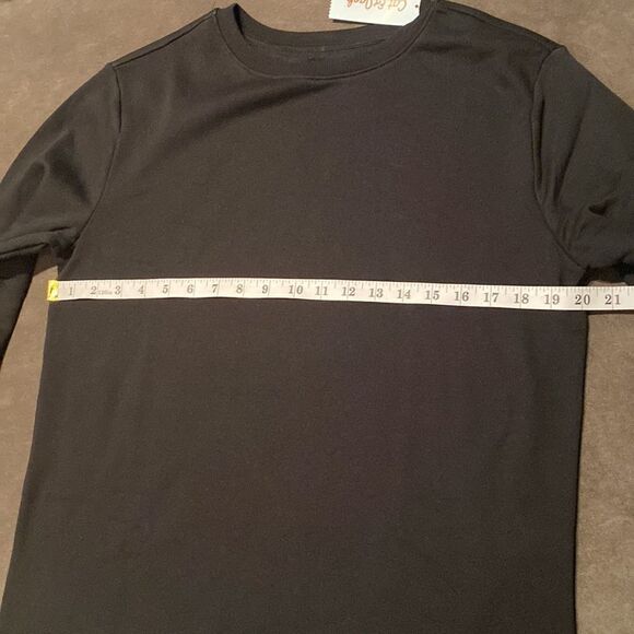 Kids Cat & Jack Black/Ebony Sweater Size XXL (18) Husky NWT - Picture 3 of 7